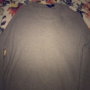 Grey sweater/shirt from forever 21